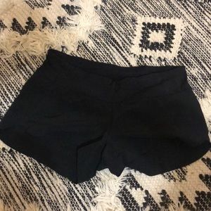 Lululemon black running shorts